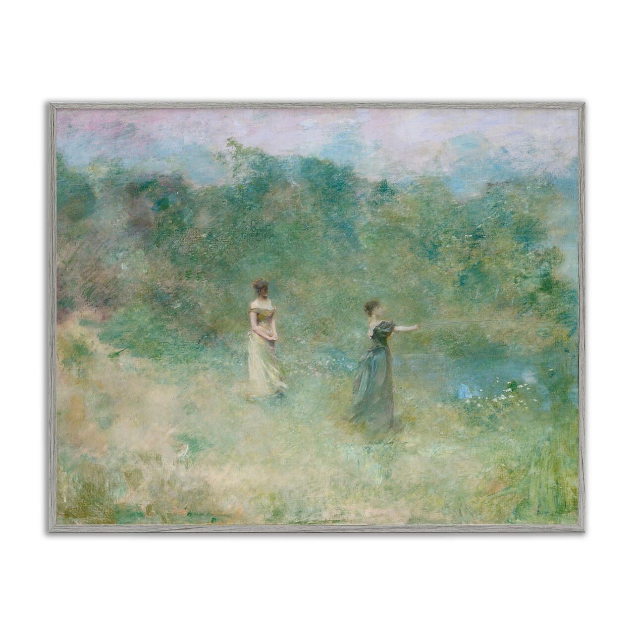 Stupell Industries Vintage Summer Fishing Ladies Framed Giclee, design by Wild Apple Portfolio